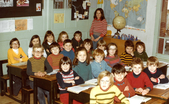 162 - 1972 1973 à l'école Saint Paul